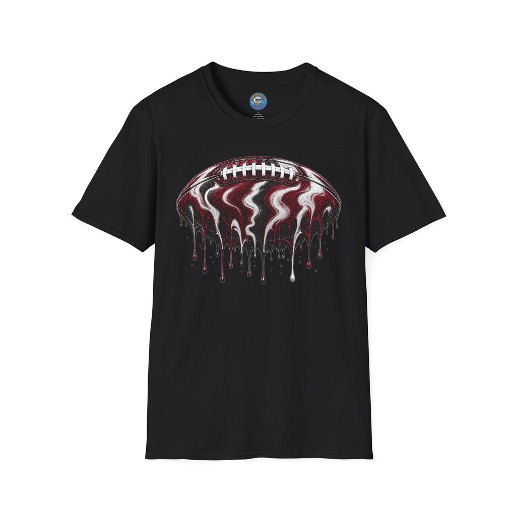 South Carolina Gamecocks Drip Football T-Shirt