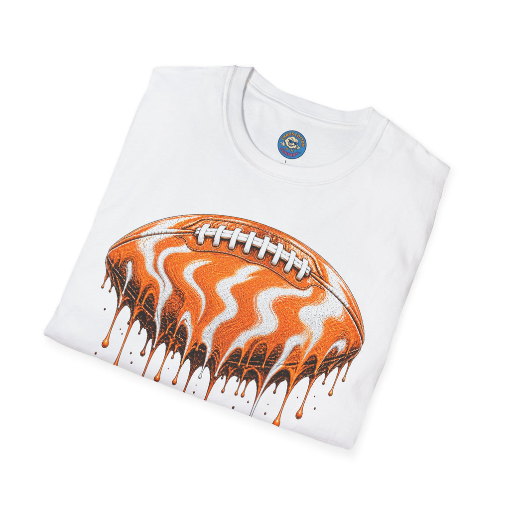 Tennessee Volunteers Drip Football T-Shirt