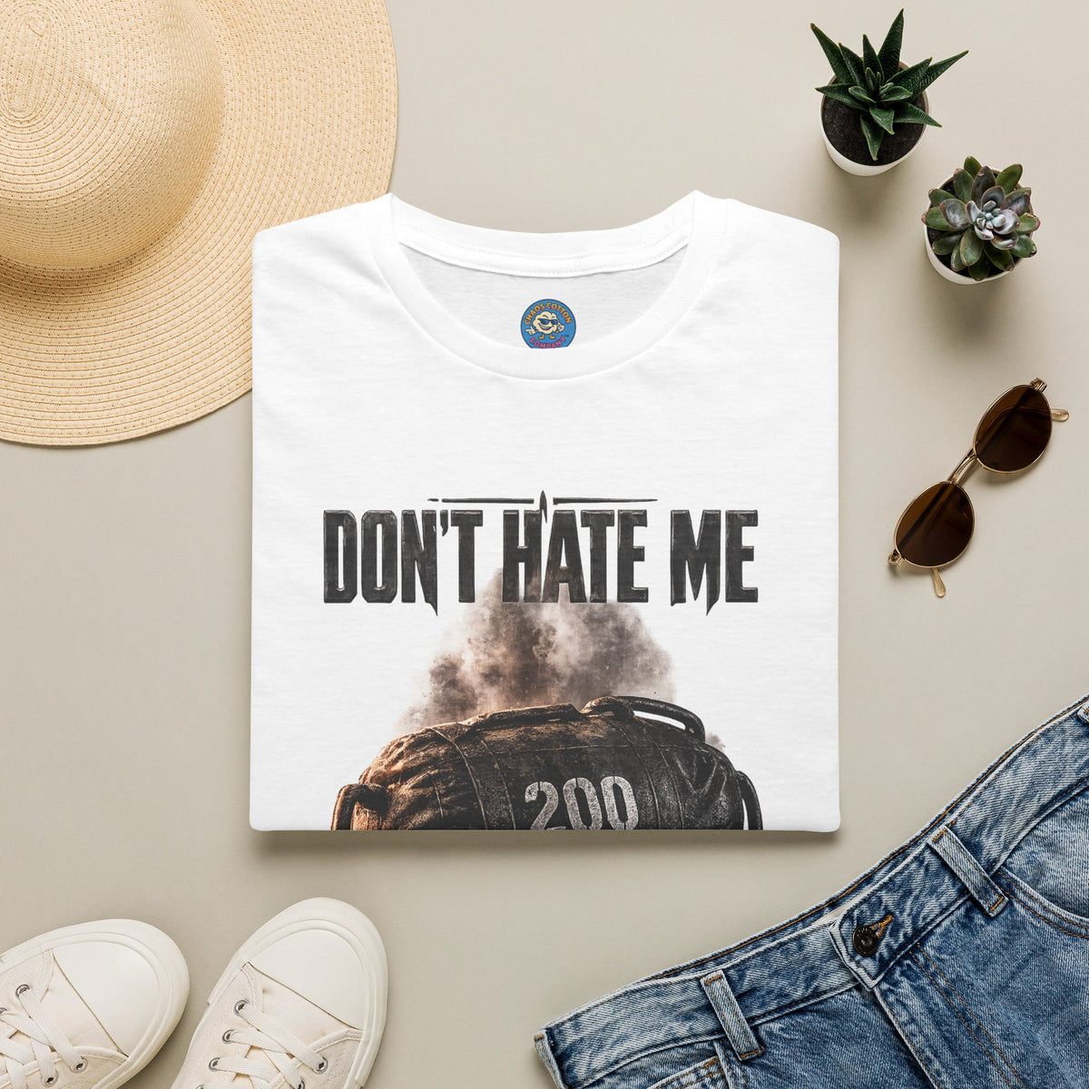 Don't Hate Me Embrace Me T-Shirt | Strongman