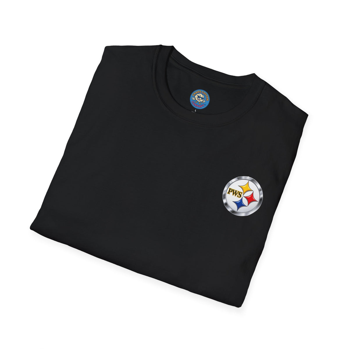 PWS Steelers Logo T-Shirt | Sports Emblem Tee