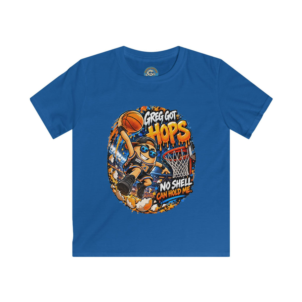 Greg the Egg "Greg Got Hops" Kids T-Shirt