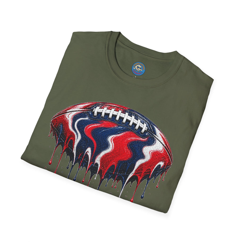 Ole Miss Drip Football T-Shirt