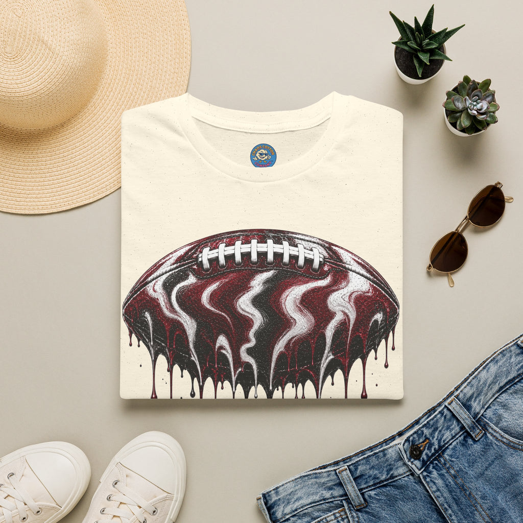 South Carolina Gamecocks Drip Football T-Shirt