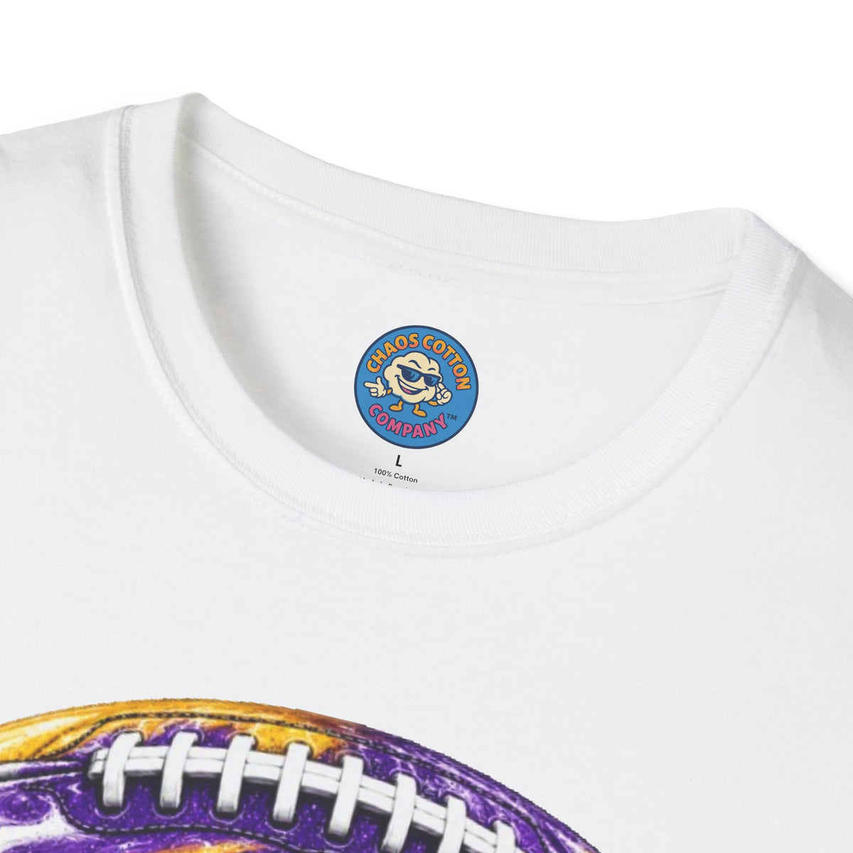 LSU Football Drip T-Shirt