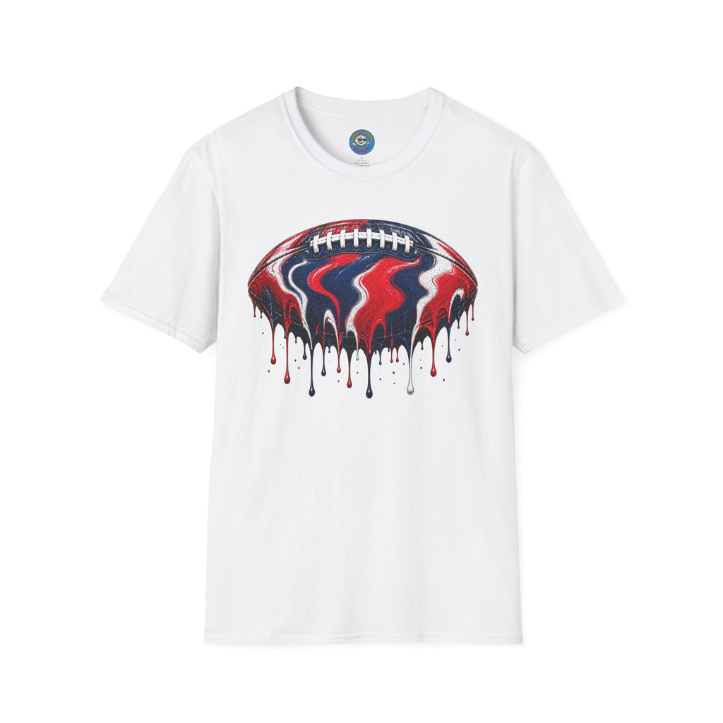 Ole Miss Drip Football T-Shirt