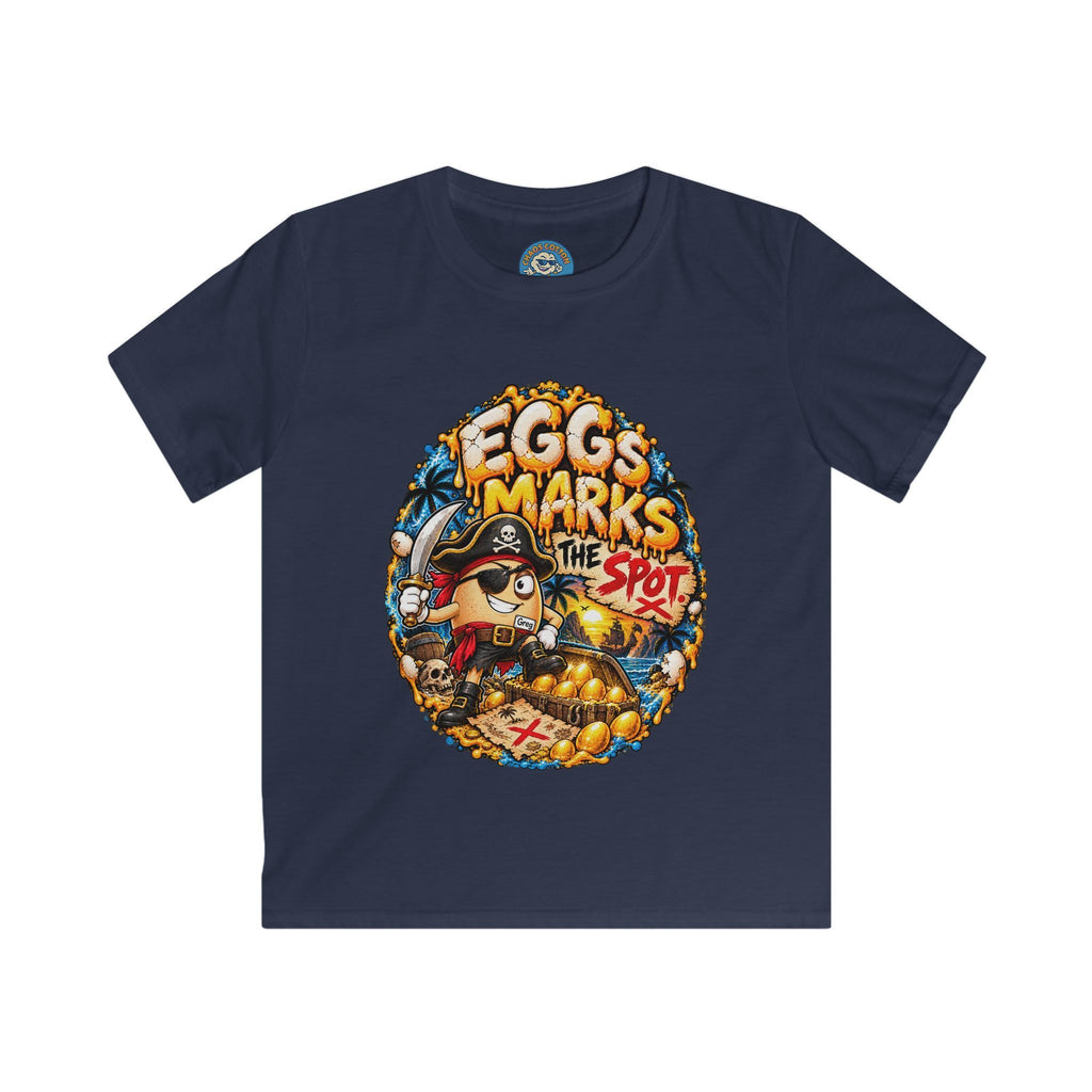 Greg the Egg "Eggs Marks the Spot" Kids T-Shirt