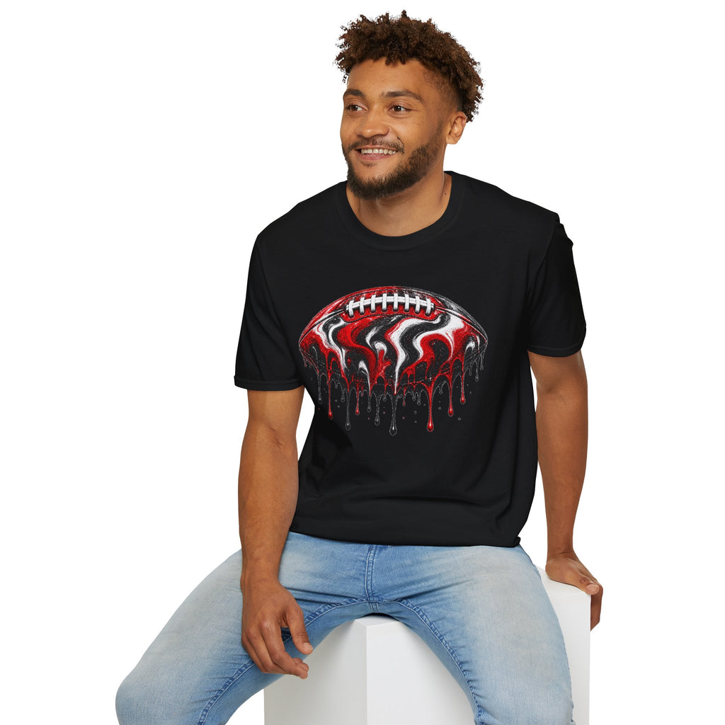 Georgia Bulldogs Drip Football T-Shirt