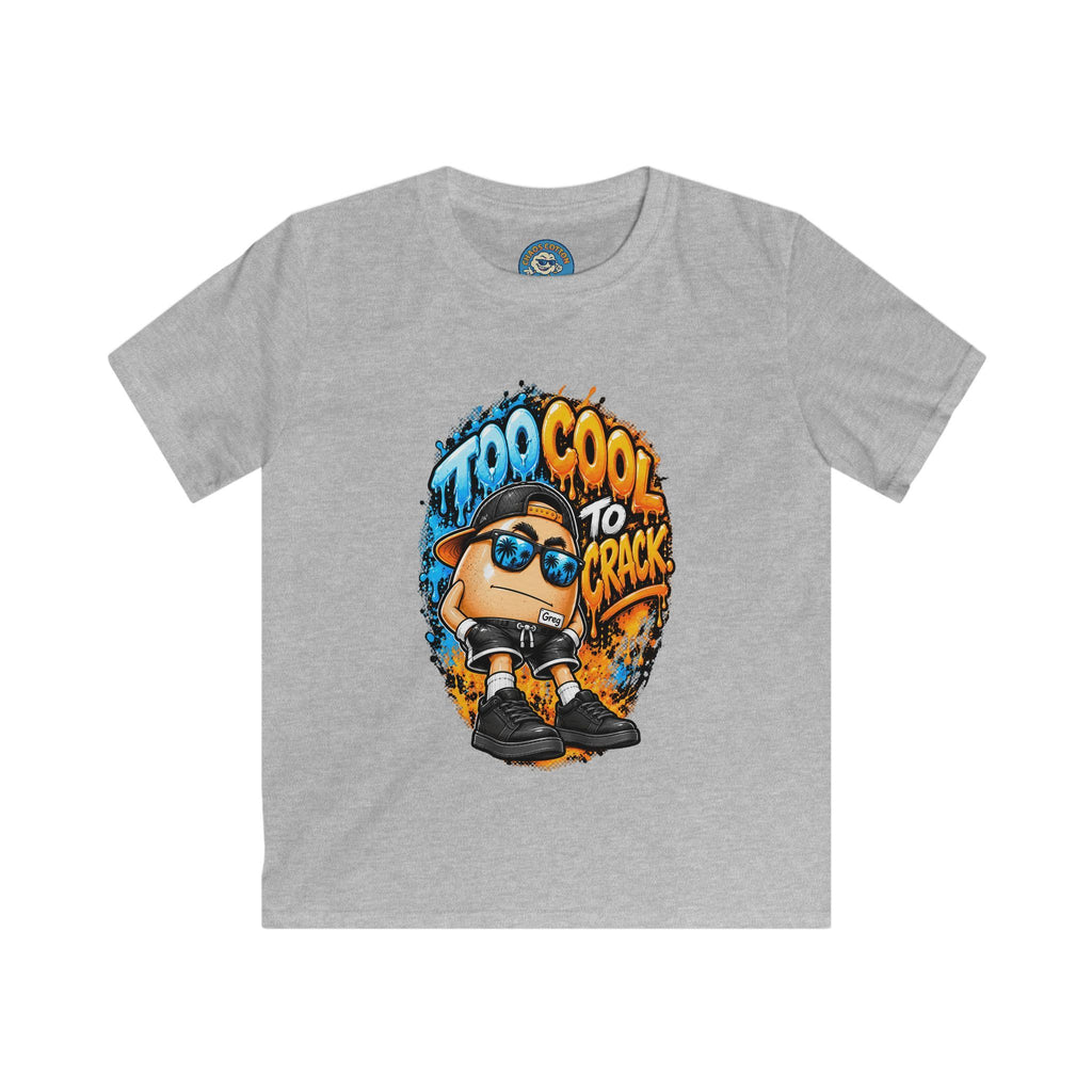 Greg the Egg " Too Cool to Crack" Kids T-Shirt
