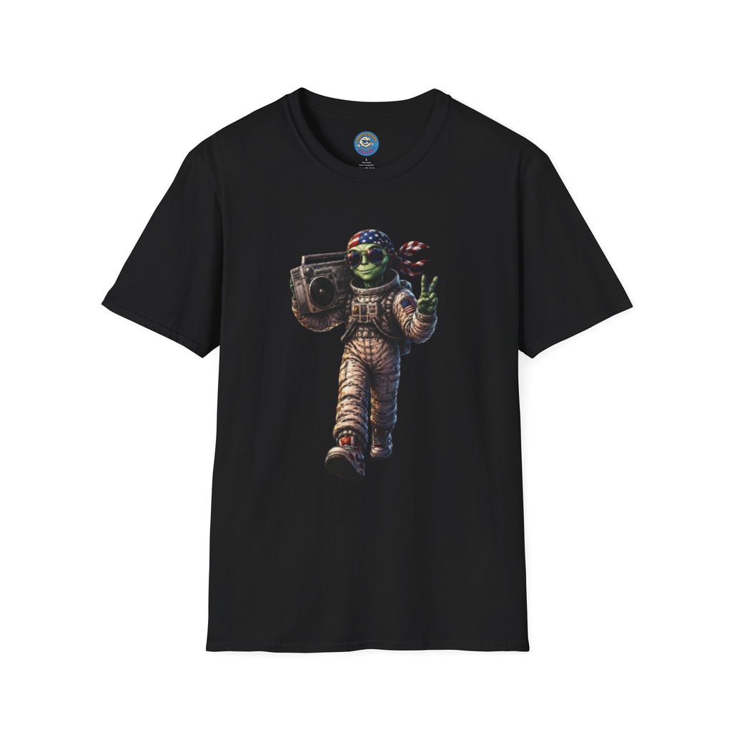 Cosmic Mixtape Alien Astronaut T-Shirt
