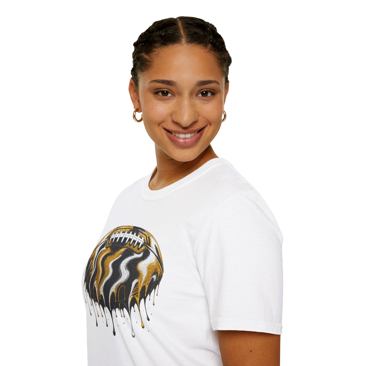 Missouri Tigers Drip Football T-Shirt