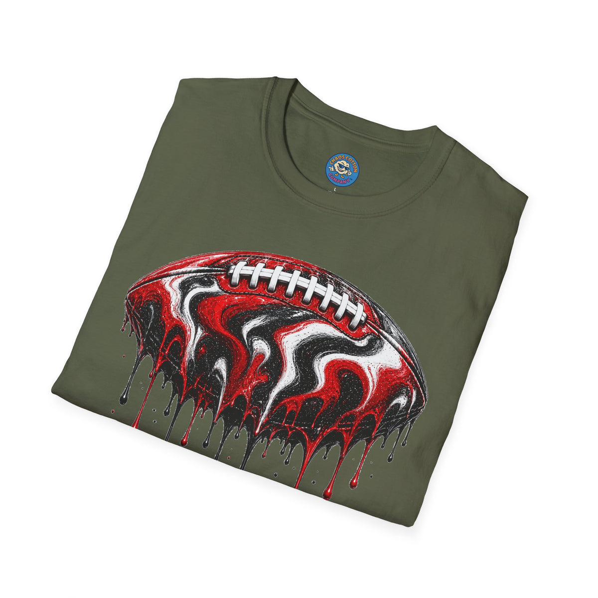 Georgia Bulldogs Drip Football T-Shirt