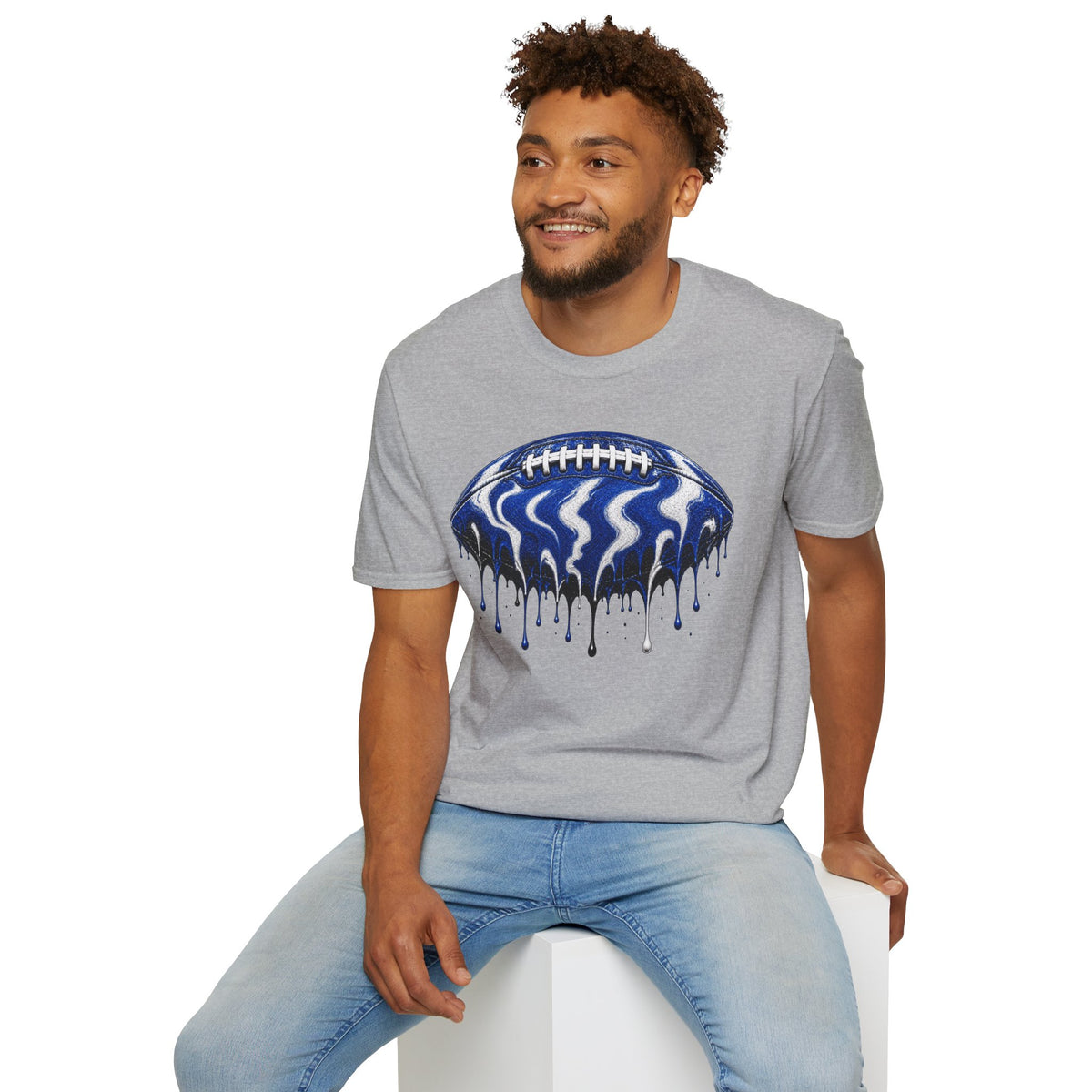Kentucky Wildcats Drip Football T-Shirt