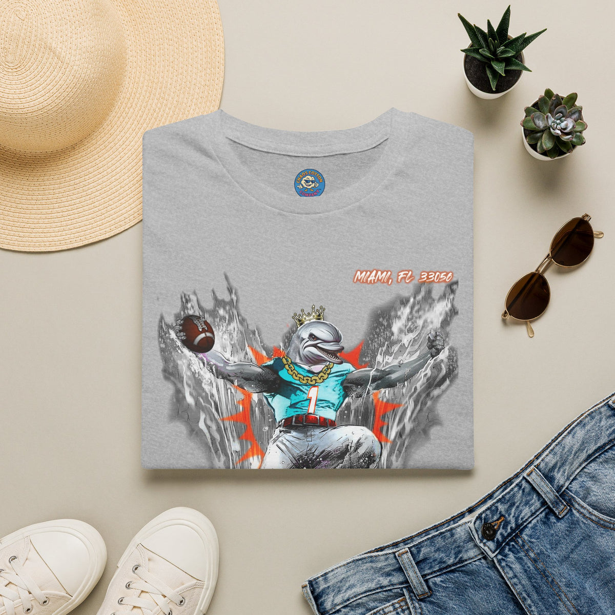 Phinz Up Miami Dolphins T-Shirt (V2)