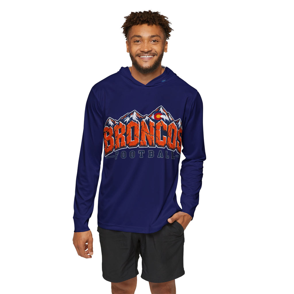Broncos Mountain Logo Warmup Pullover