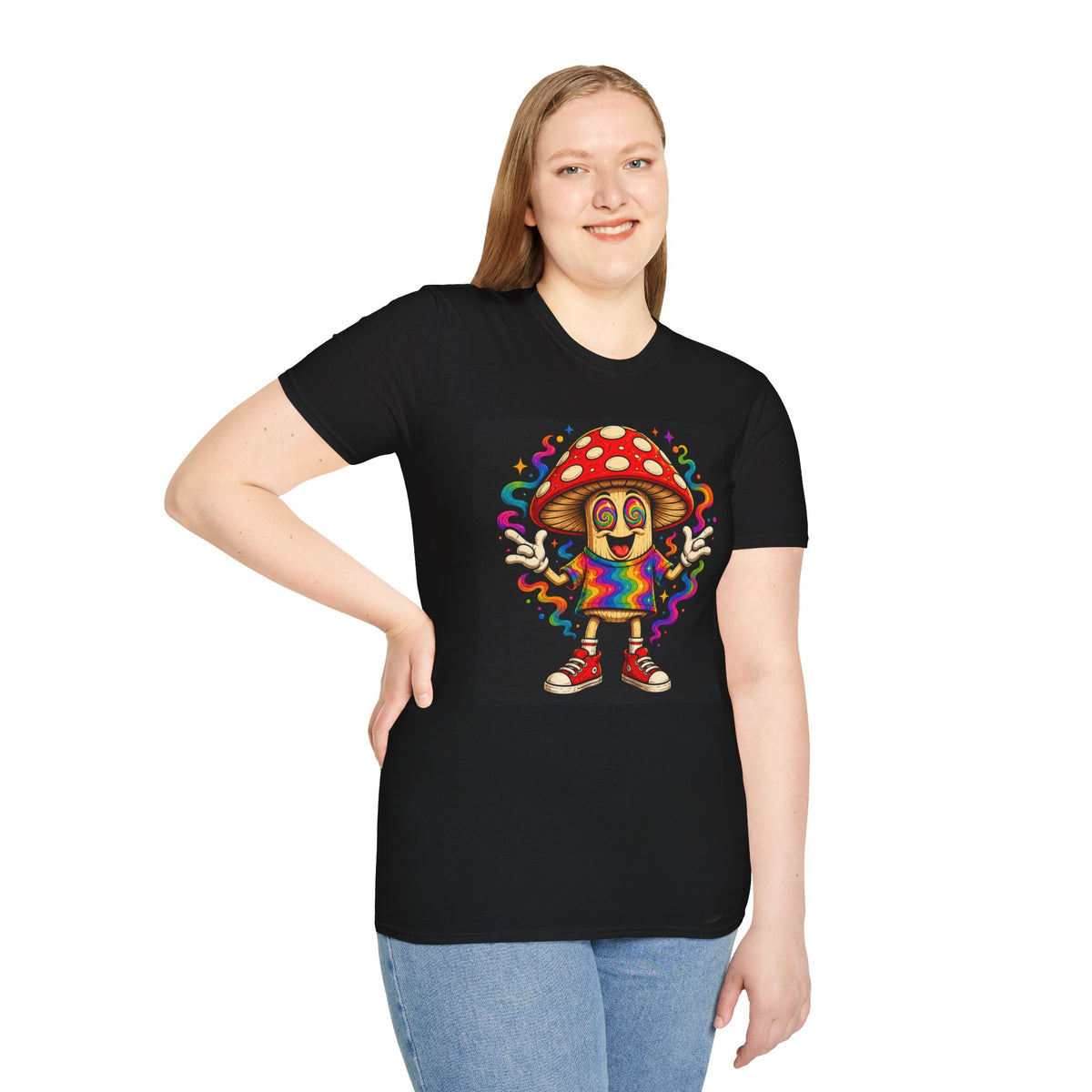 Wild Spore Psychedelic Mushroom T-Shirt (V2)