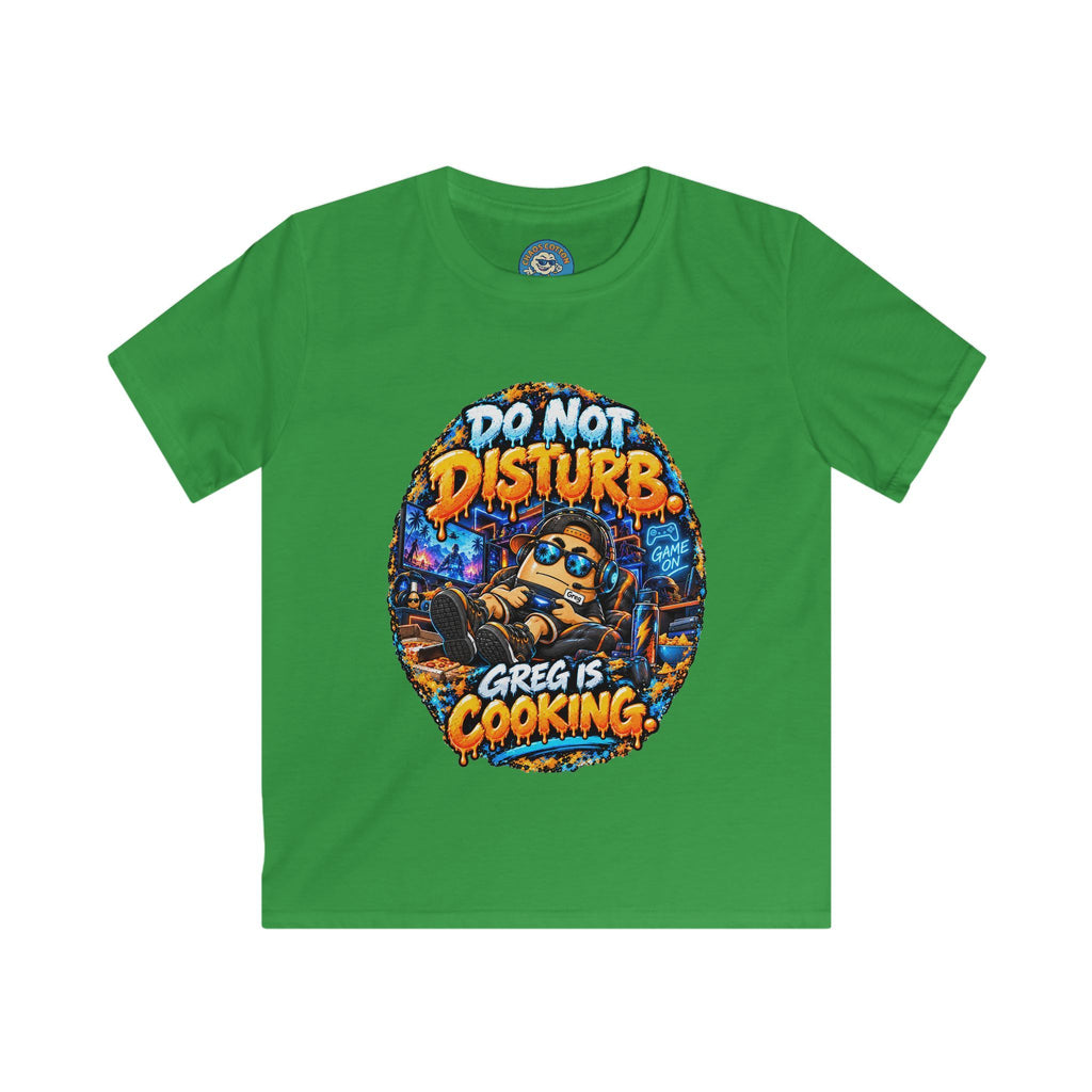 Greg the Egg "Greg is Cooking" Kids T-Shirt