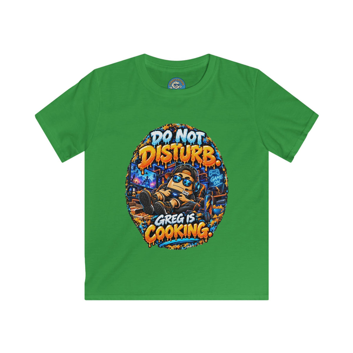 Greg the Egg "Greg is Cooking" Kids T-Shirt
