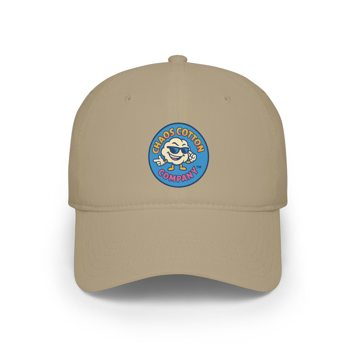 Chaos Cotton Company Logo Low Profile Cap