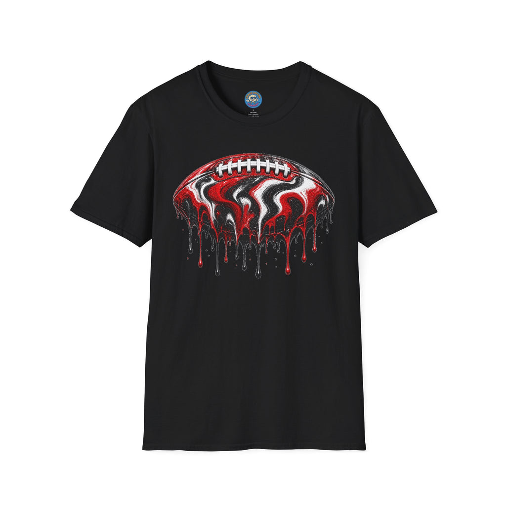 Georgia Bulldogs Drip Football T-Shirt