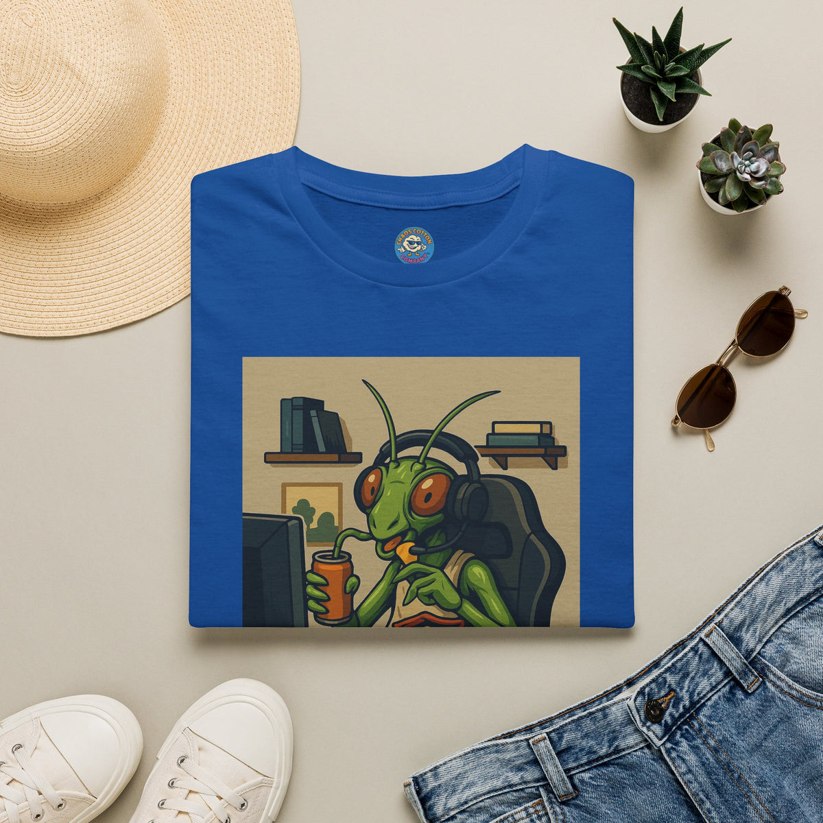 Praying Mantis Gamer T-Shirt