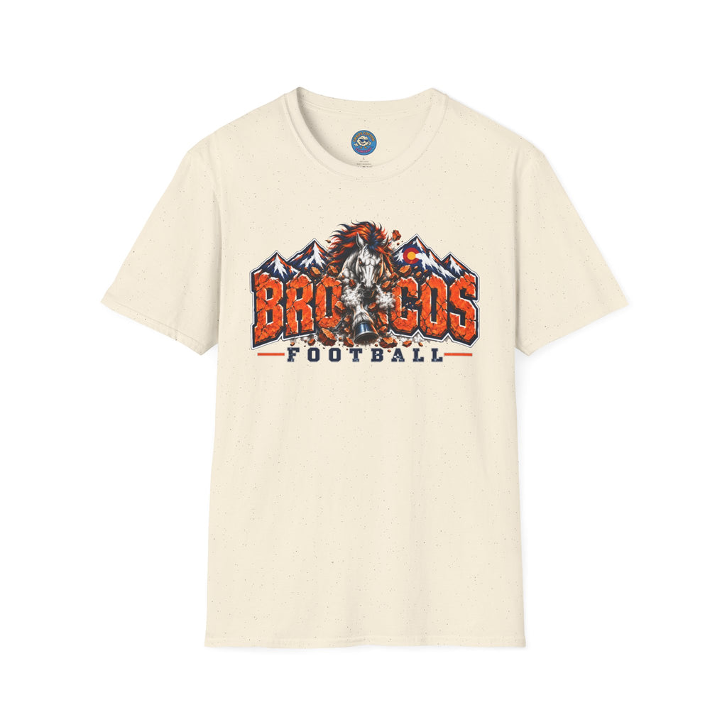 Broncos Football Mountain T-Shirt (V5)