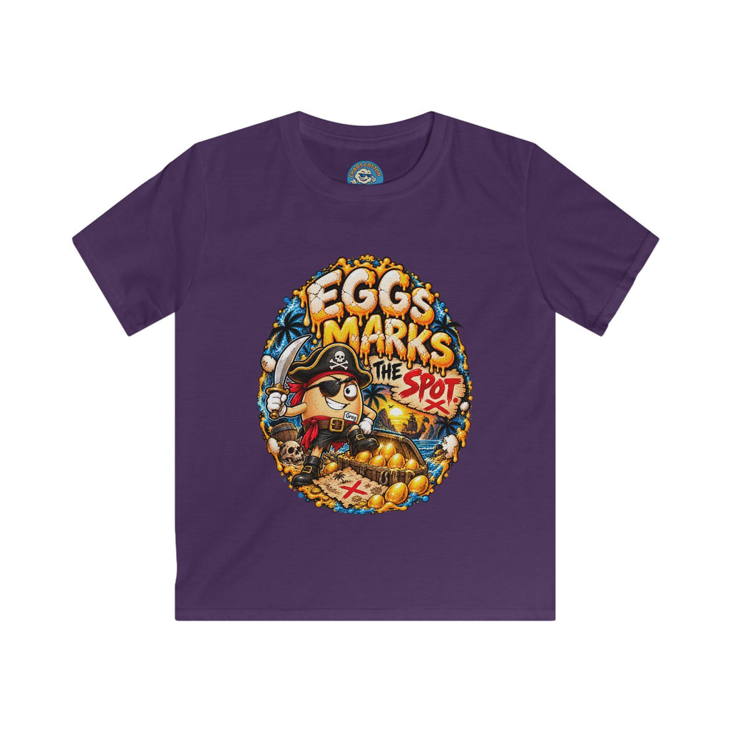 Greg the Egg "Eggs Marks the Spot" Kids T-Shirt