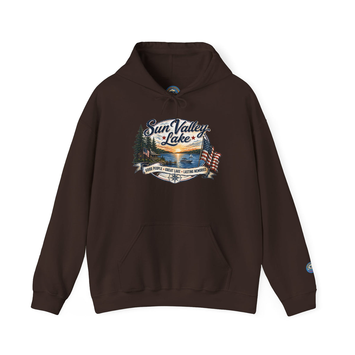 Sun Valley Lake Unisex Hoodie
