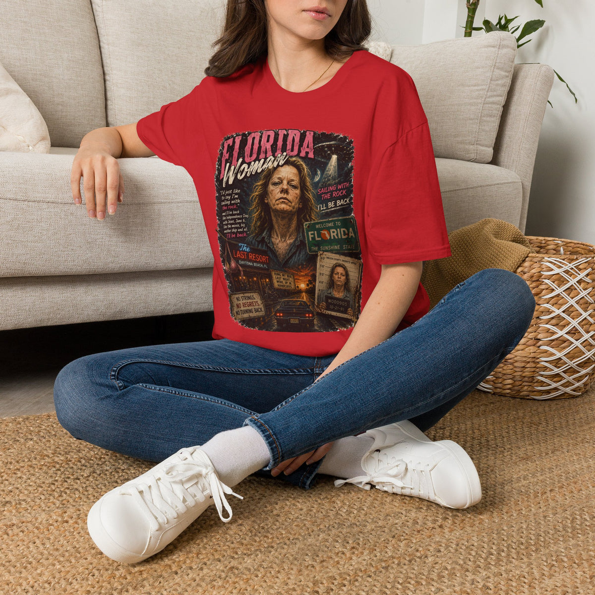 Florida Woman Highway Hooker T-Shirt
