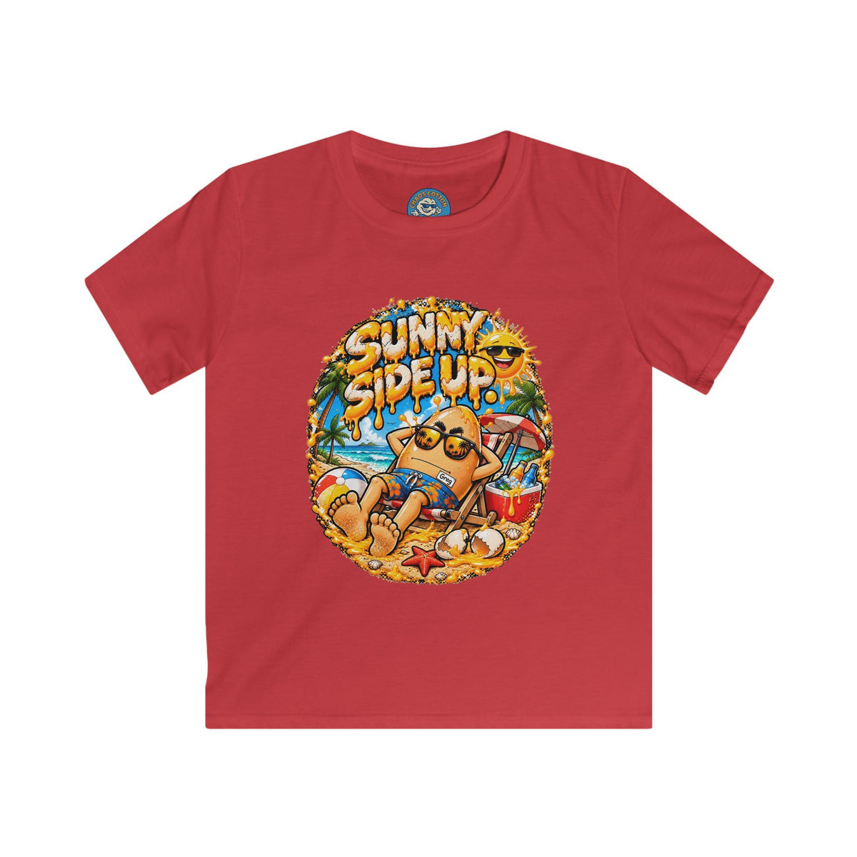 Greg the Egg "Sunny Side Up" Kids T-Shirt