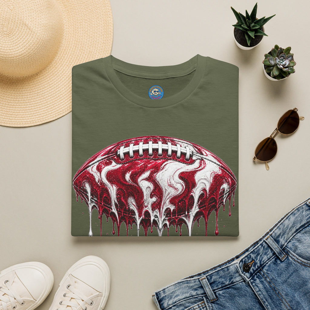 Oklahoma Sooners Drip Football T-Shirt