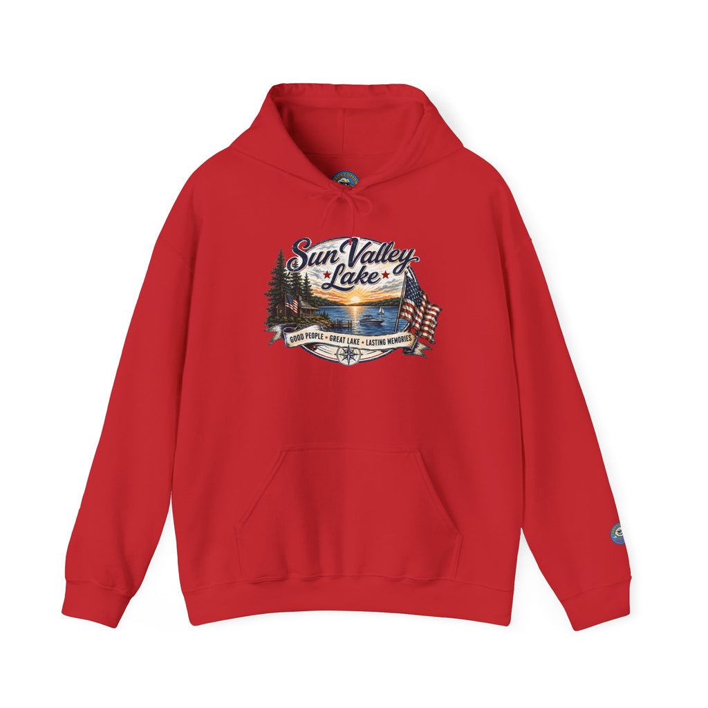 Sun Valley Lake Unisex Hoodie