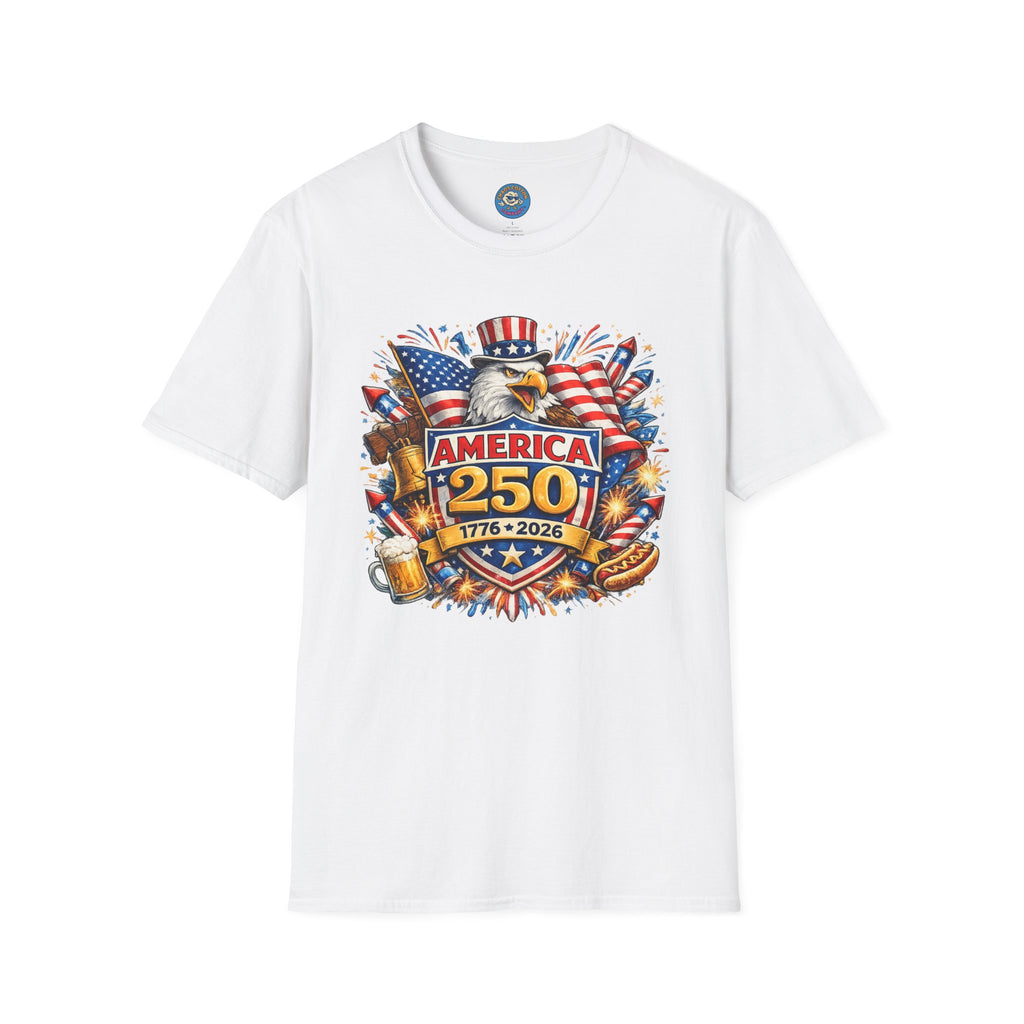 1776-2026 America 250 Patriotic T-Shirt