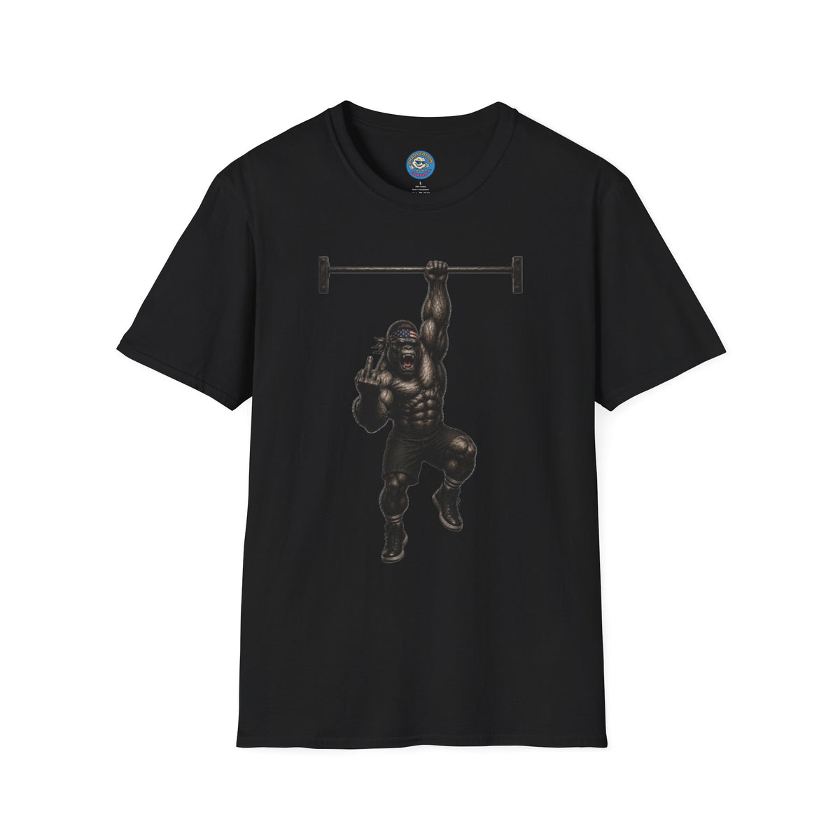 Gorilla Weightlifting T-Shirt (Hanging)