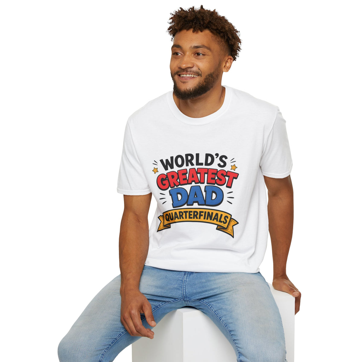 World's Greatest Dad Quarterfinals T-Shirt