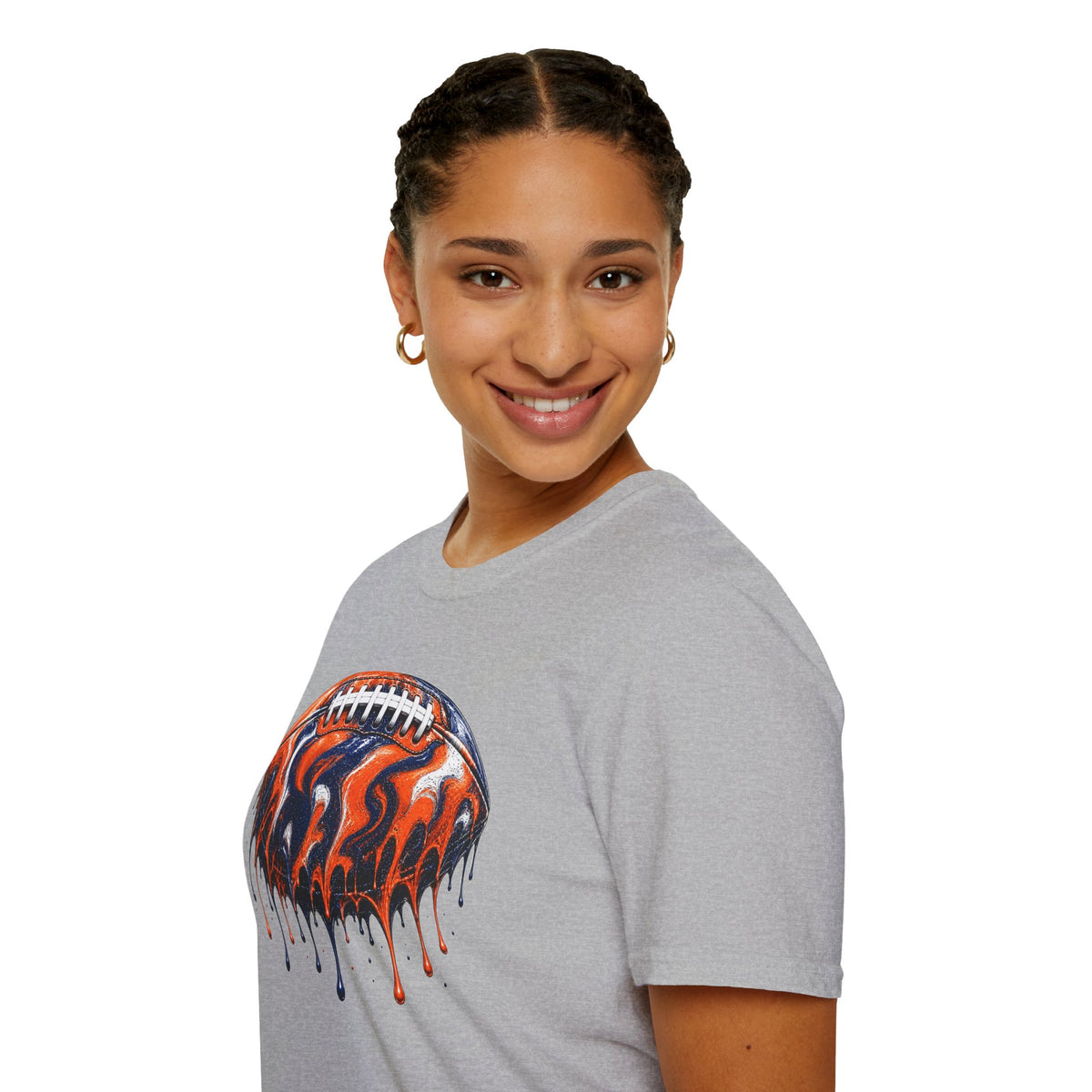 Auburn Tigers Football Drip T-Shirt