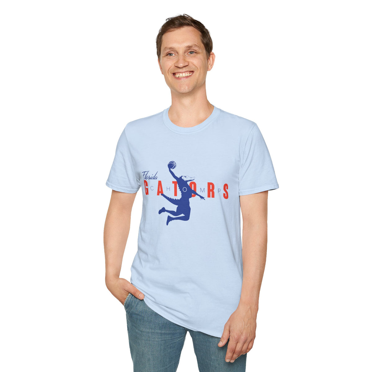 Florida Gators Chompman Basketball T-Shirt (V1)