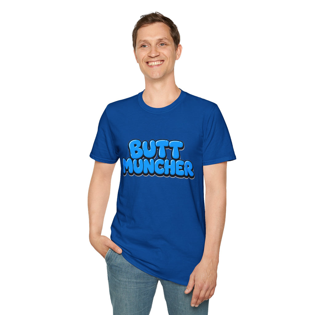 Butt Muncher T-Shirt (Blue)