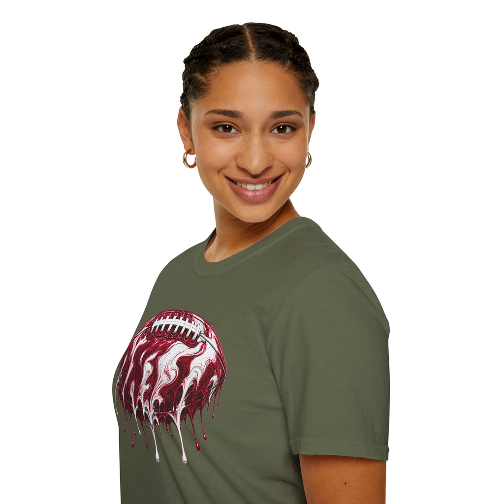 Alabama Crimson Tide Football Drip T-Shirt