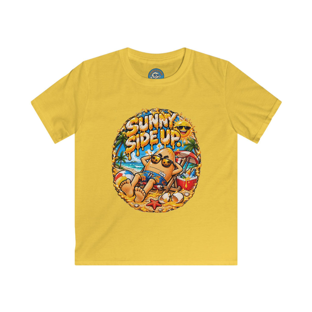 Greg the Egg "Sunny Side Up" Kids T-Shirt