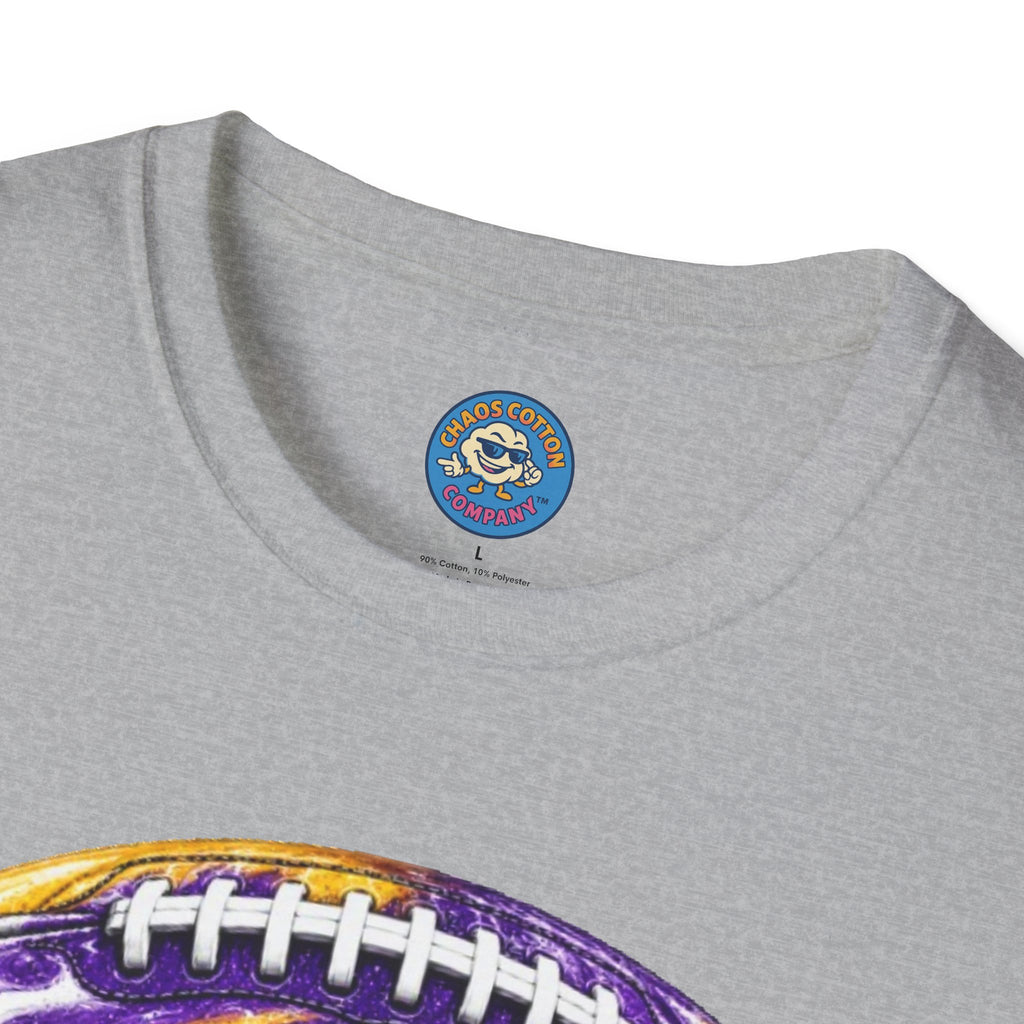 LSU Football Drip T-Shirt
