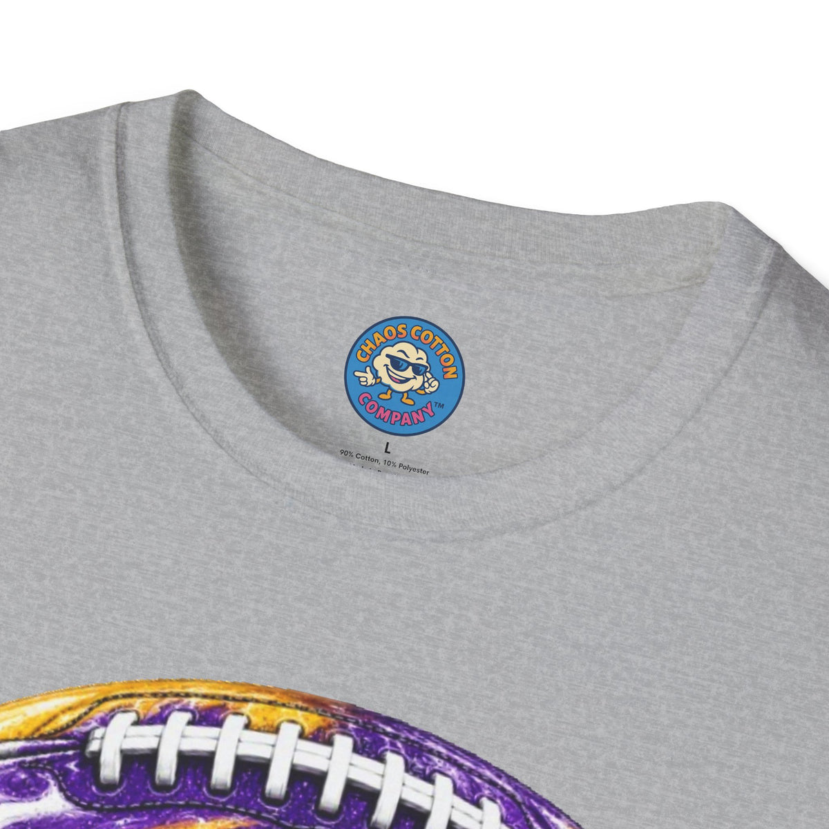 LSU Football Drip T-Shirt