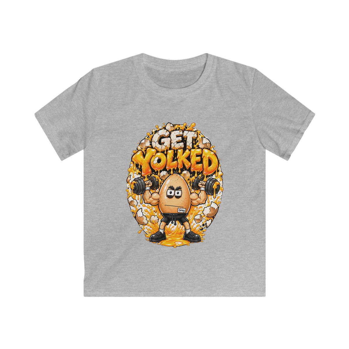 Greg the Egg "Get Yolked" Kids T-Shirt