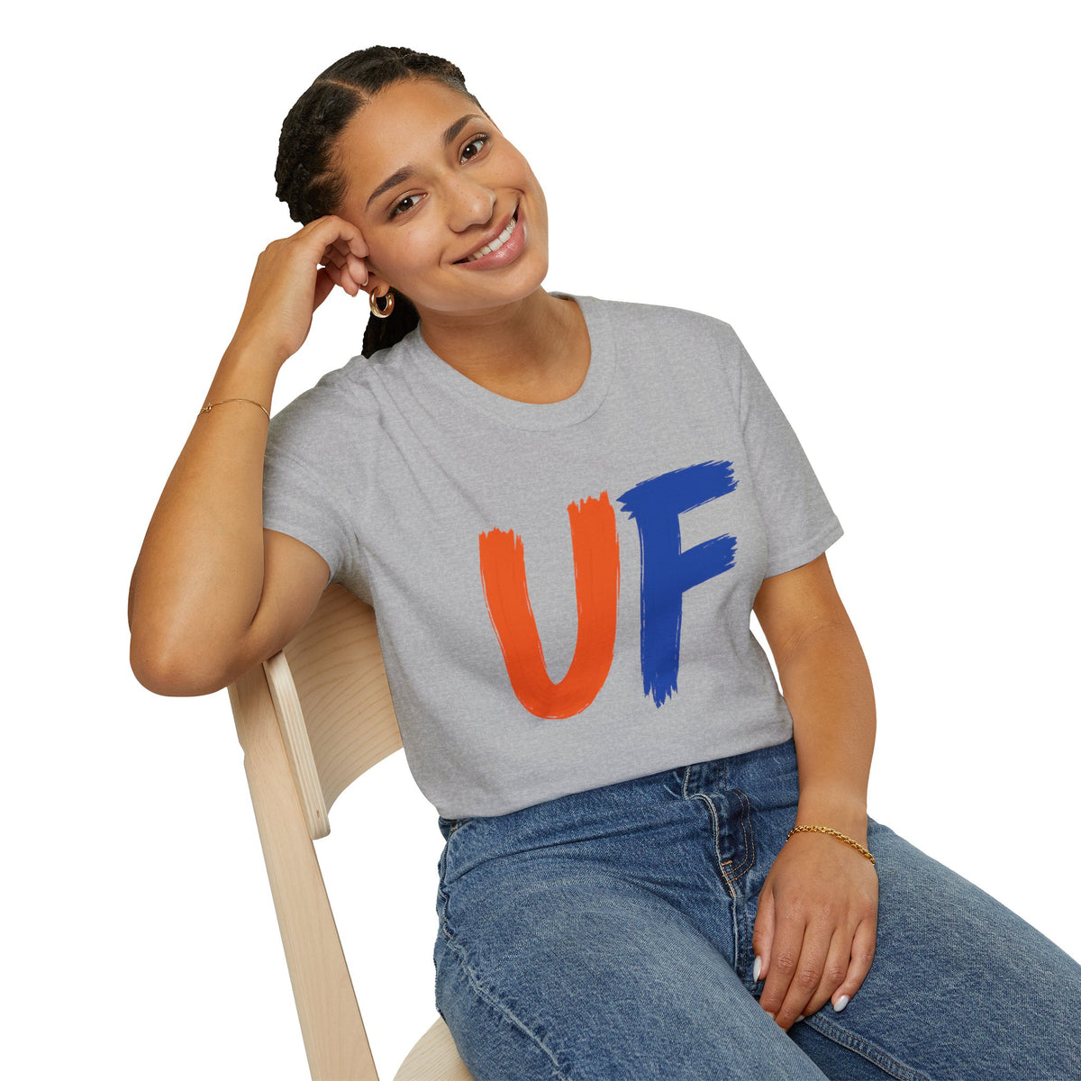 University of Florida "UF" Brush Stroke T-Shirt