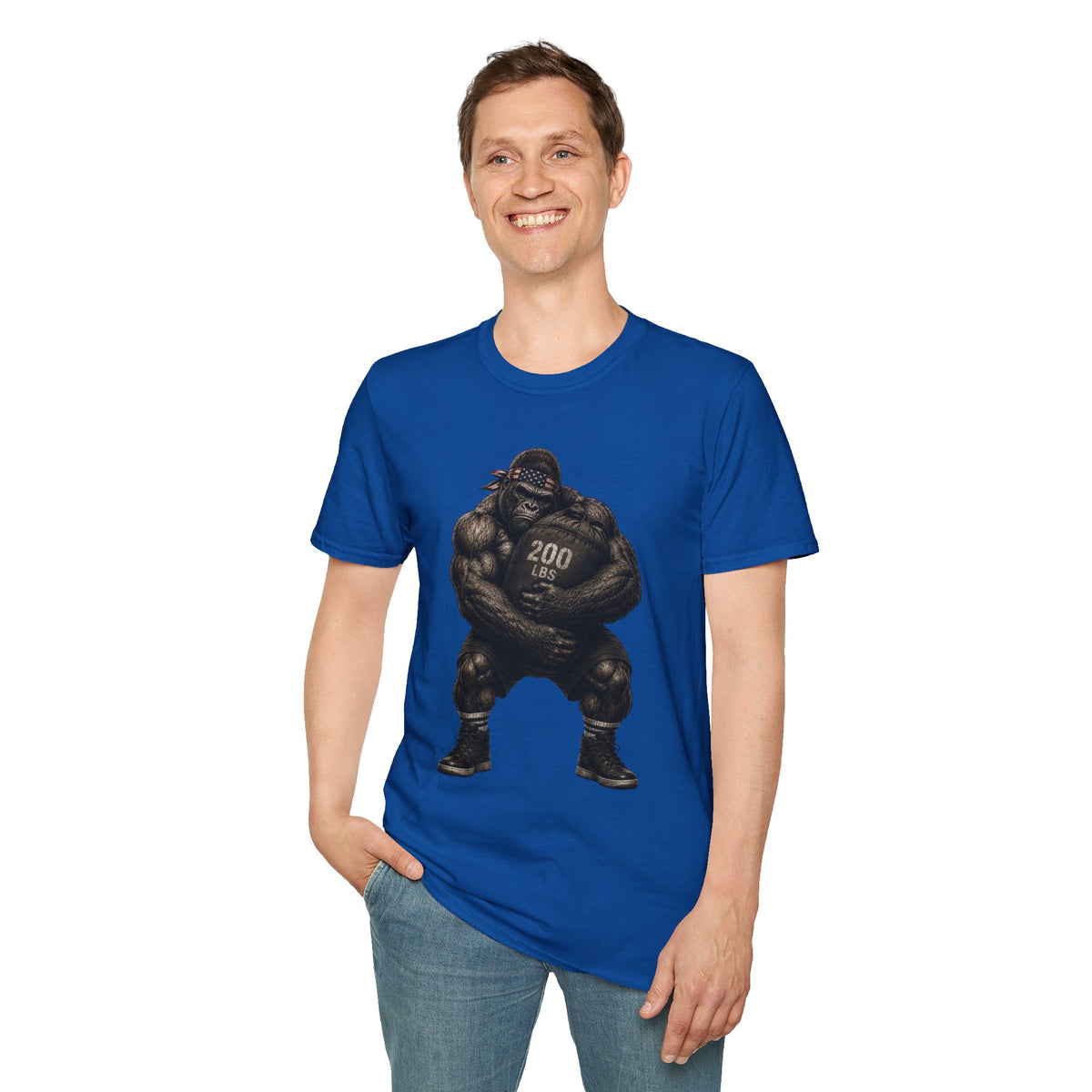 Gorilla Weightlifting T-Shirt (Strongman)