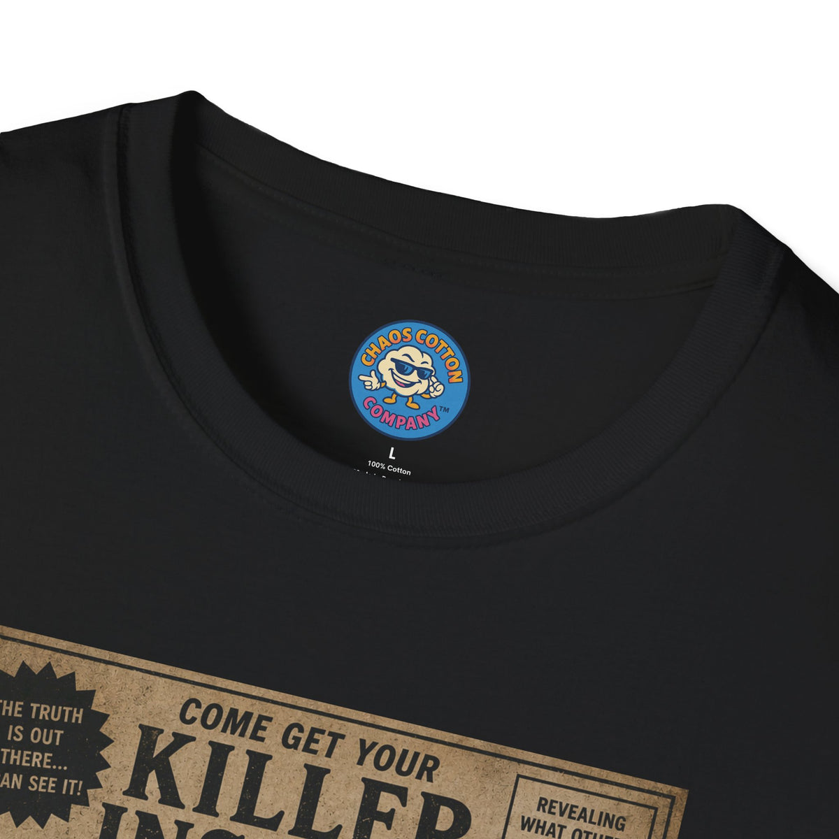 Killer Insight Vintage Newspaper Ad T-Shirt | Zodiac Psychic Readings