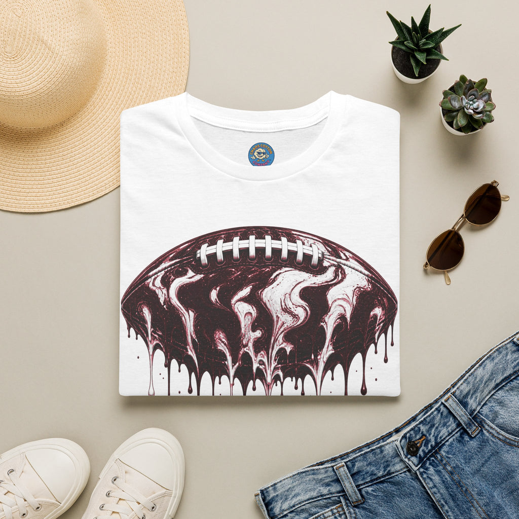Mississippi State Bulldogs Drip Football T-Shirt