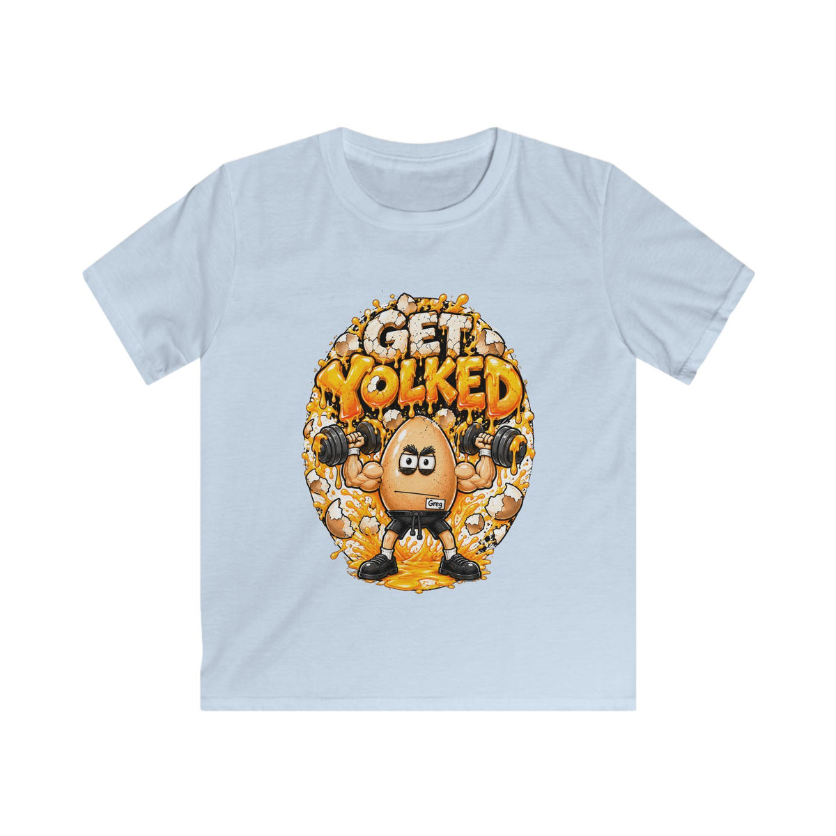 Greg the Egg "Get Yolked" Kids T-Shirt