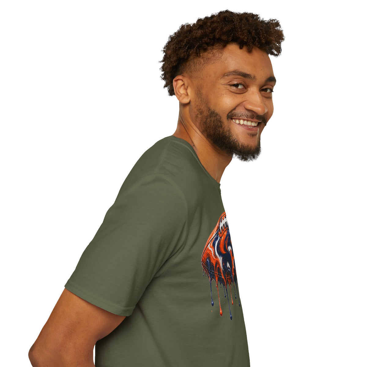 Auburn Tigers Football Drip T-Shirt