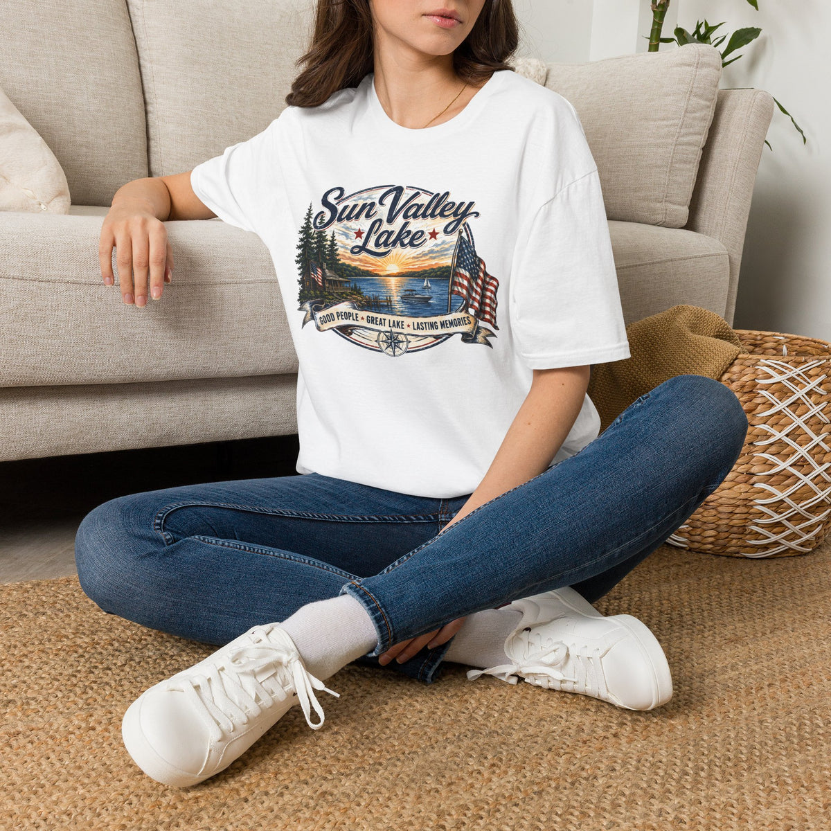 Sun Valley Lake Unisex T-Shirt