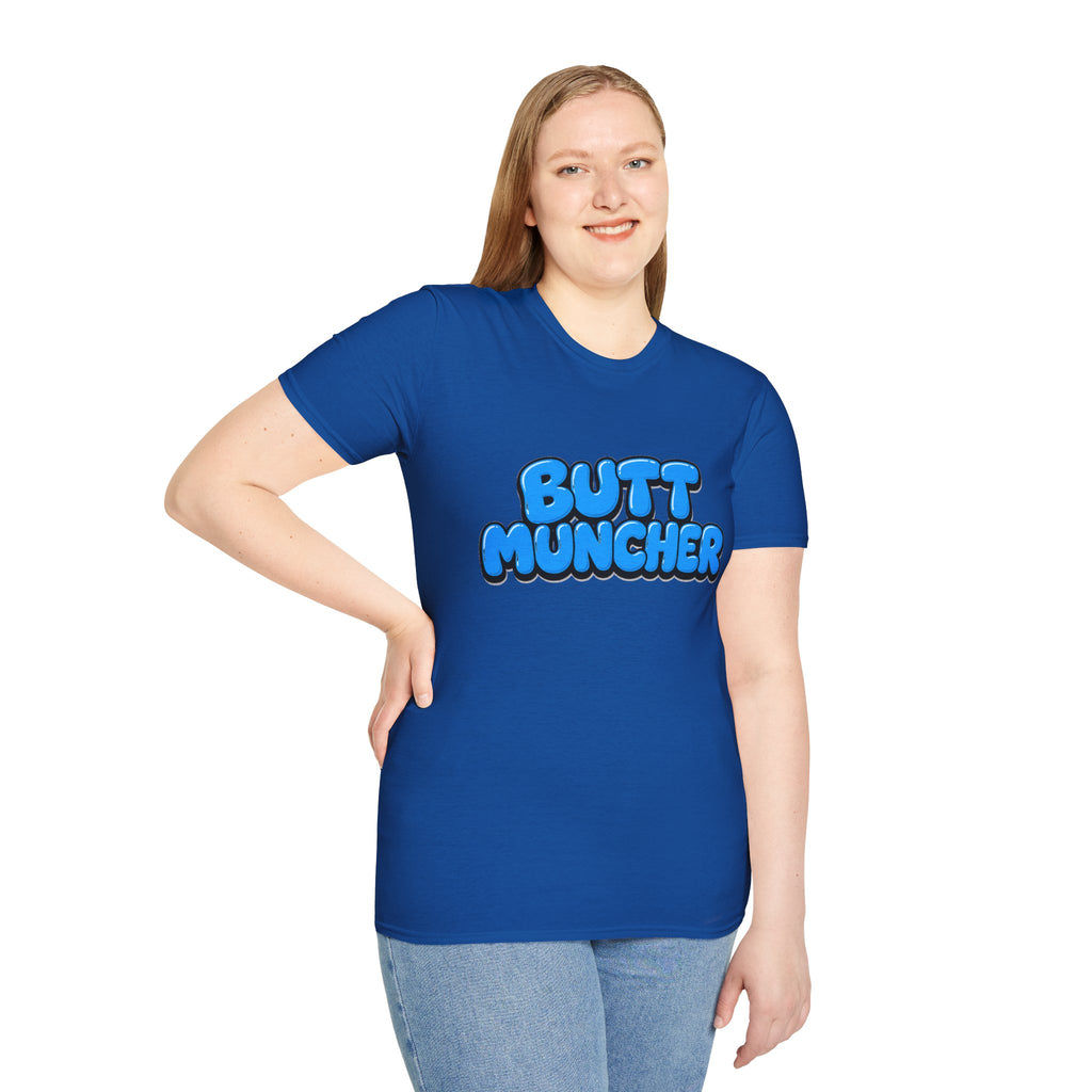 Butt Muncher T-Shirt (Blue)